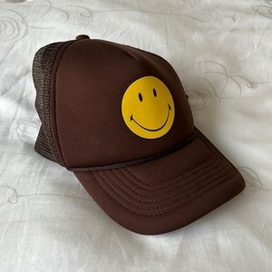 Urban Smiley Face Trucker Hat